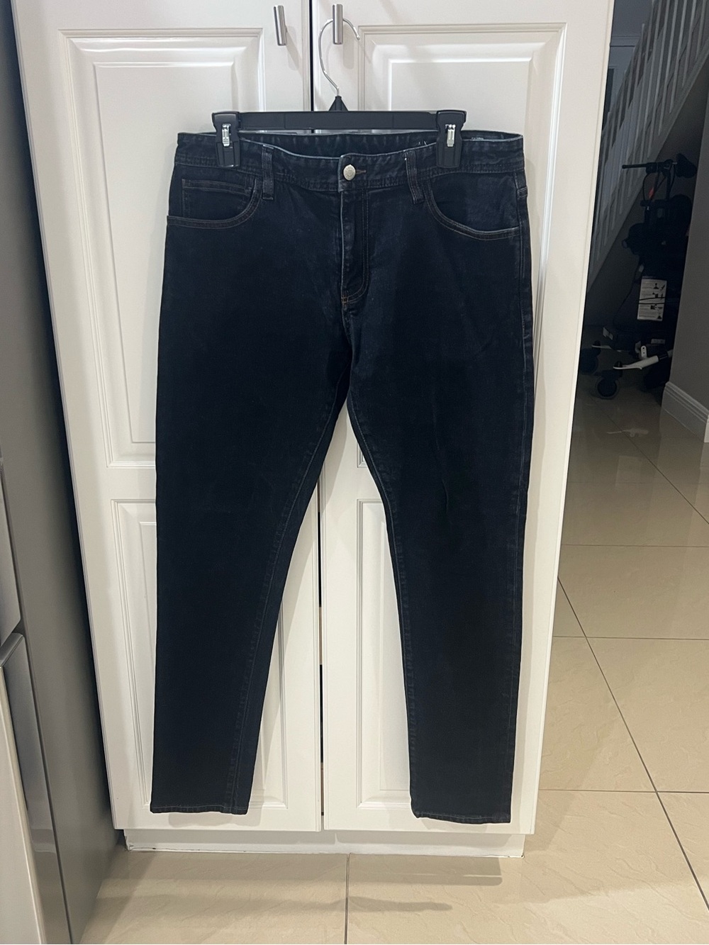 Armani Exchange Men's Skinny J14 Fit Jeans Dark Blue Denim size 33
